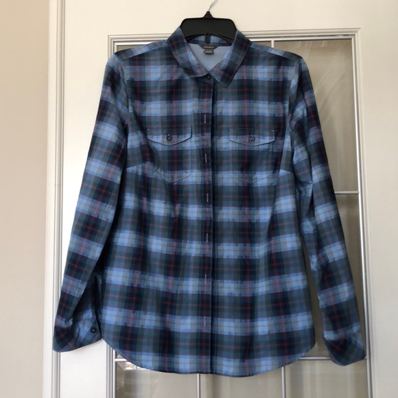 Eddie Bauer Adventurer 3.0 Button Front Long-Sleeve Shirt Sz. M - Picture 1 of 7